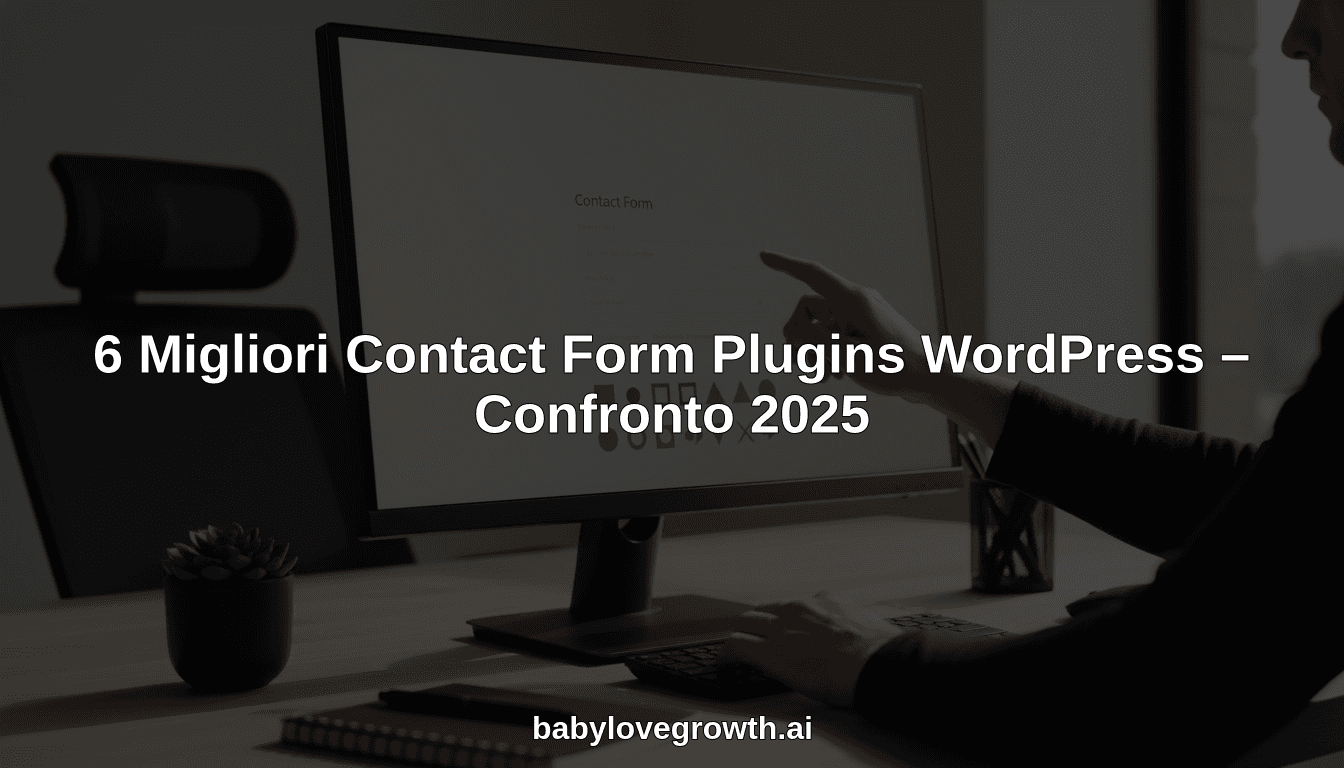 6 Migliori Contact Form Plugins WordPress – Confronto 2025