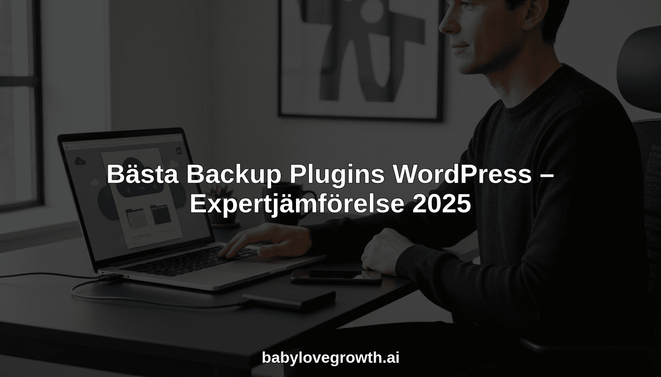 Bästa Backup Plugins WordPress – Expertjämförelse 2025