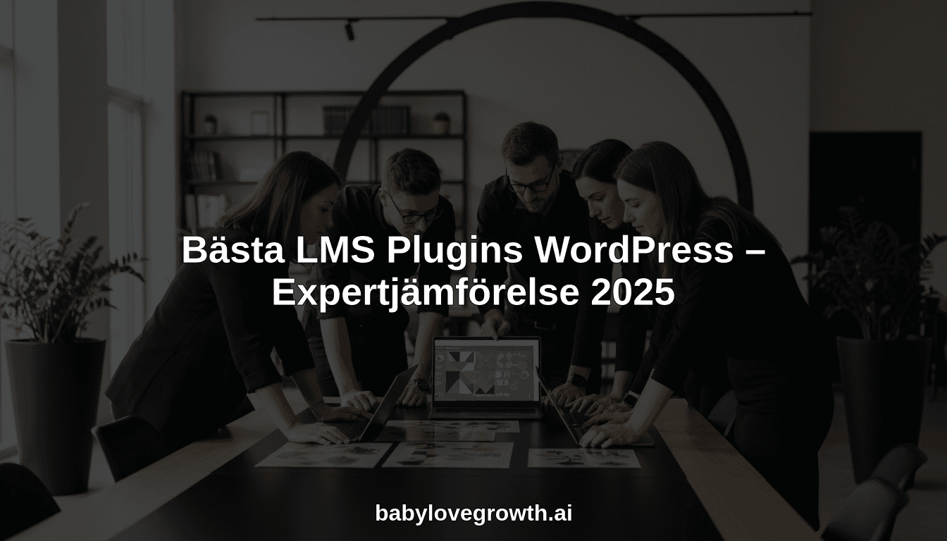 Bästa LMS Plugins WordPress – Expertjämförelse 2025