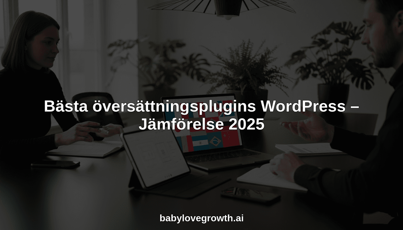 Bästa översättningsplugins WordPress – Jämförelse 2025