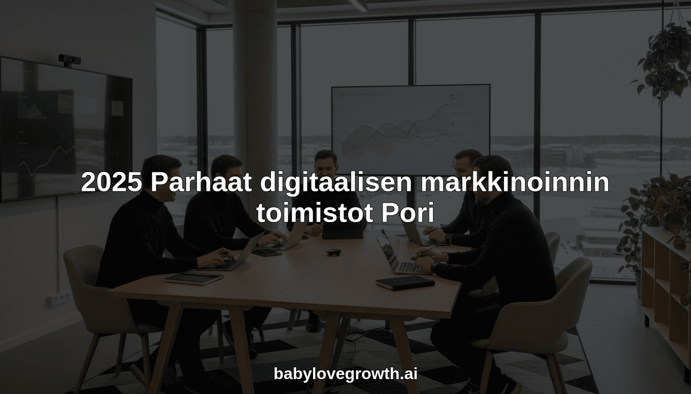 2025 Parhaat digitaalisen markkinoinnin toimistot Pori
