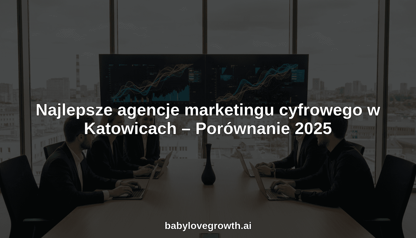 Najlepsze agencje marketingu cyfrowego w Katowicach – Porównanie 2025