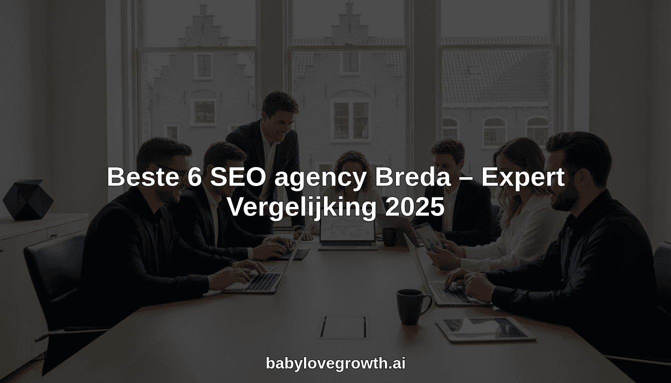 Beste 6 SEO agency Breda – Expert Vergelijking 2025