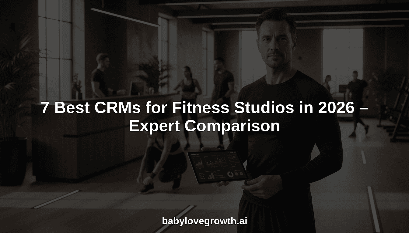 7 Best CRMs for Fitness Studios in 2026 – Expert Comparison
