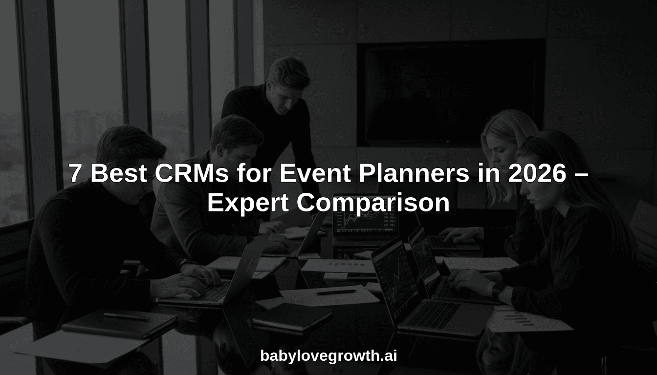 7 Best CRMs for Event Planners in 2026 – Expert Comparison