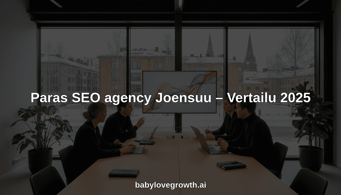 Paras SEO agency Joensuu – Vertailu 2025