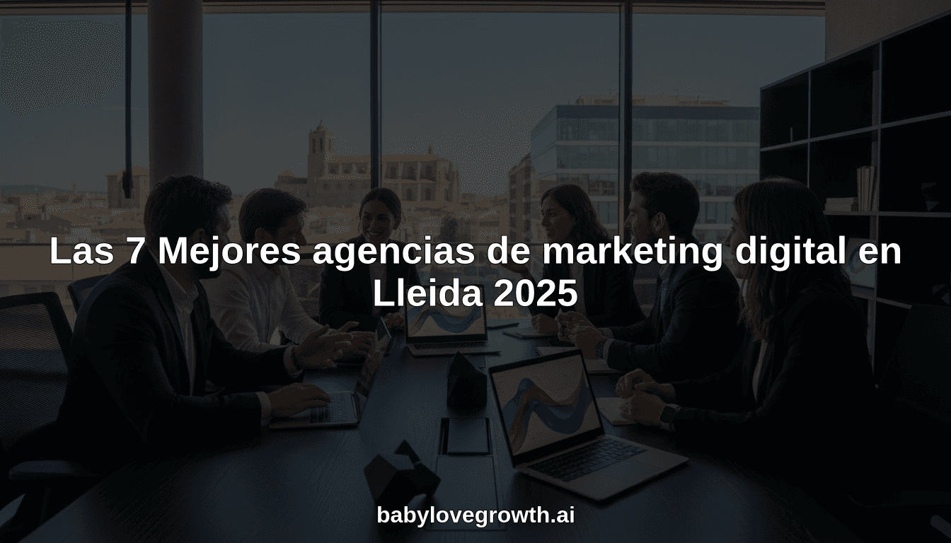 Las 7 Mejores agencias de marketing digital en Lleida 2025