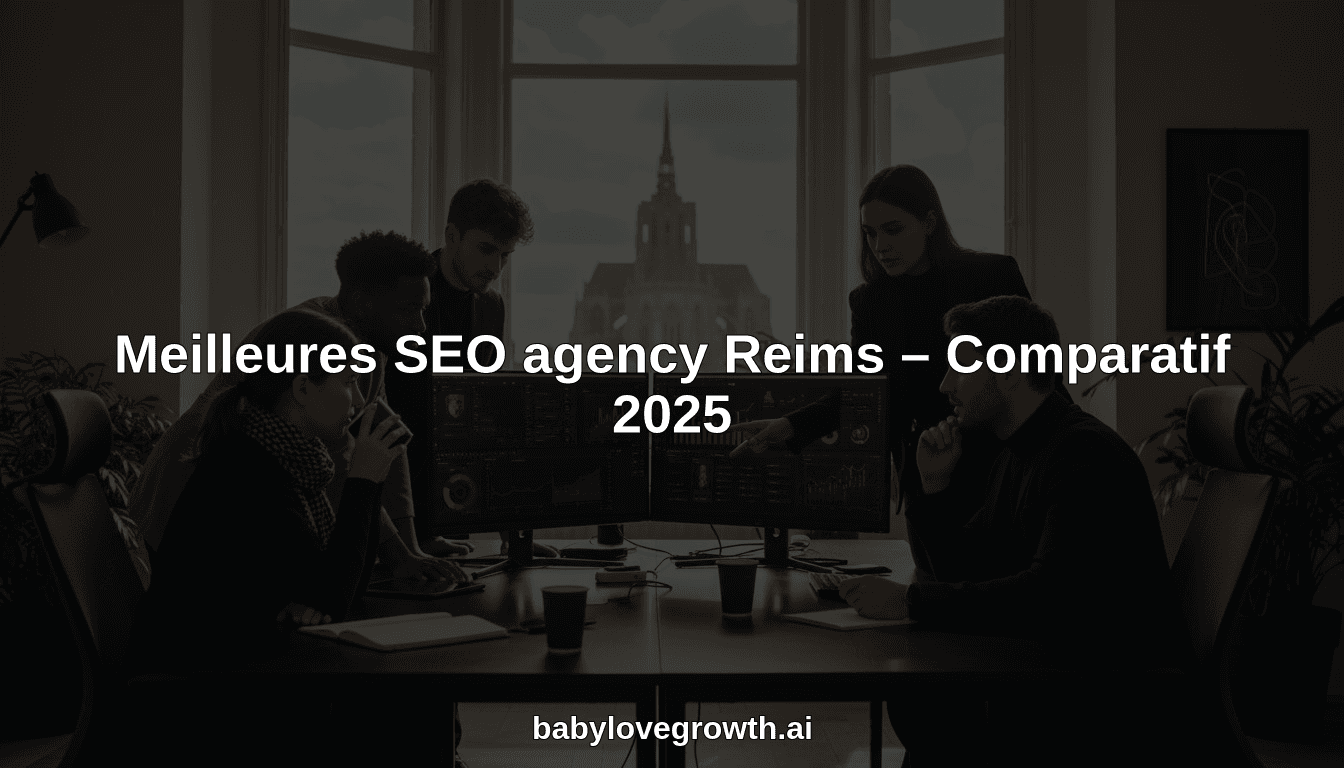 Meilleures SEO agency Reims – Comparatif 2025