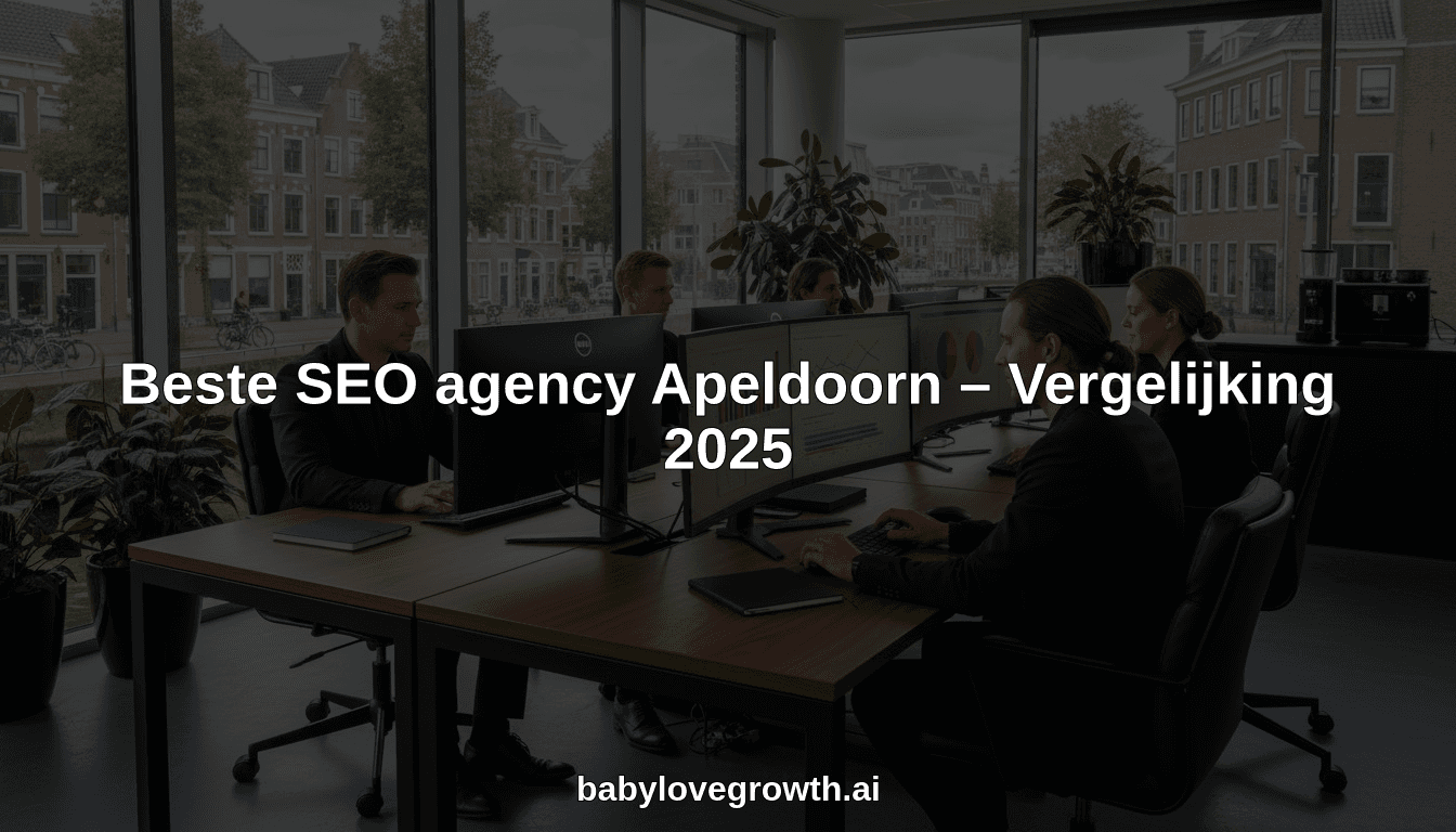 Beste SEO agency Apeldoorn – Vergelijking 2025