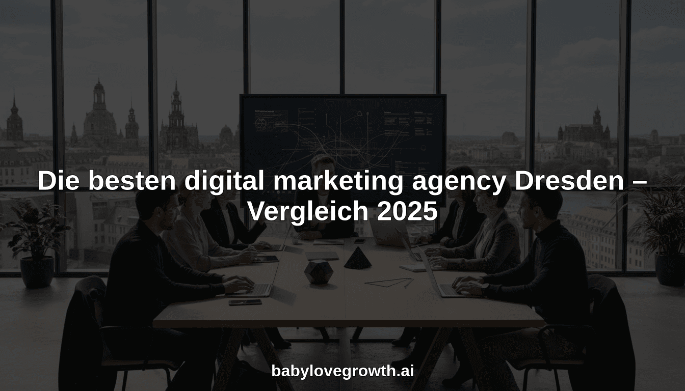 Die besten digital marketing agency Dresden – Vergleich 2025