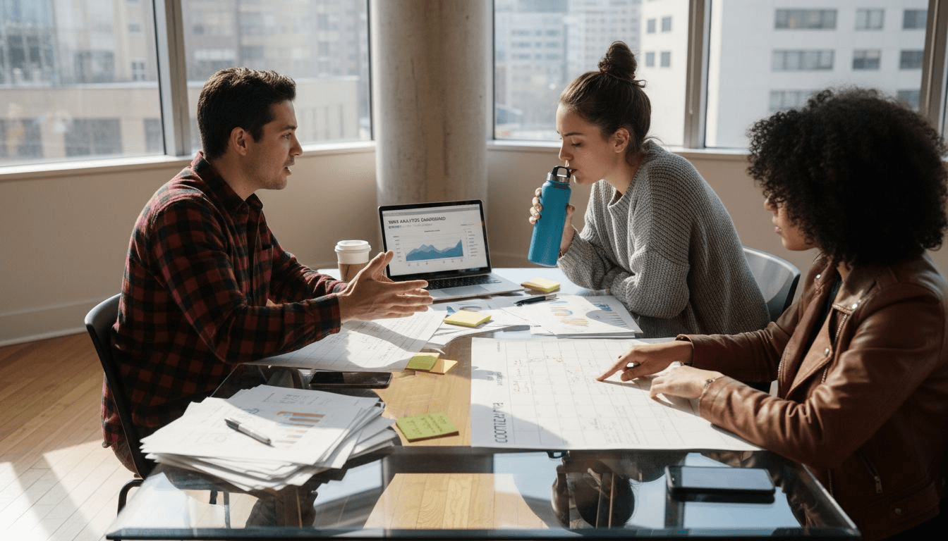 Marketers planning content diversity in office