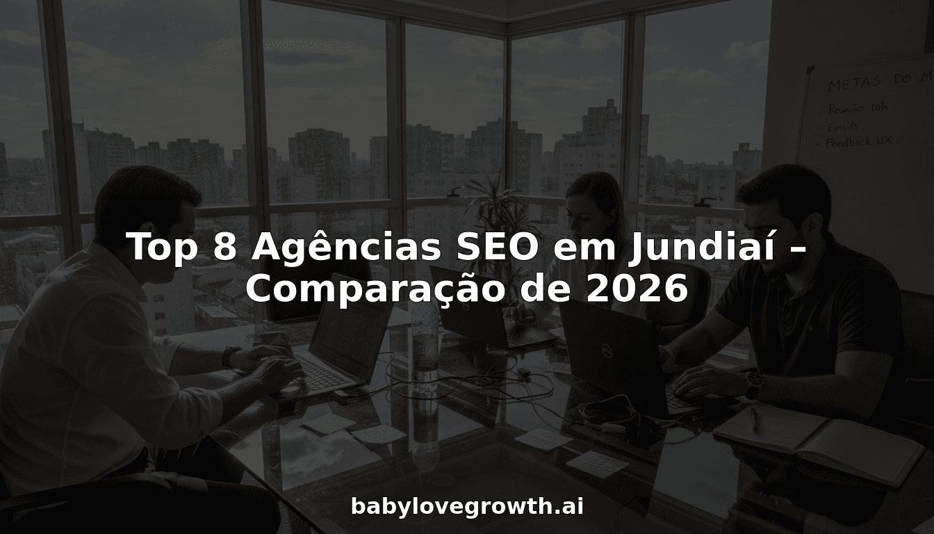 Top 8 Agências SEO em Jundiaí – Comparação de 2026