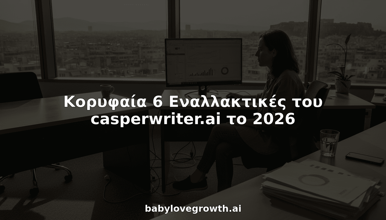 Κορυφαία 6 Εναλλακτικές του casperwriter.ai το 2026