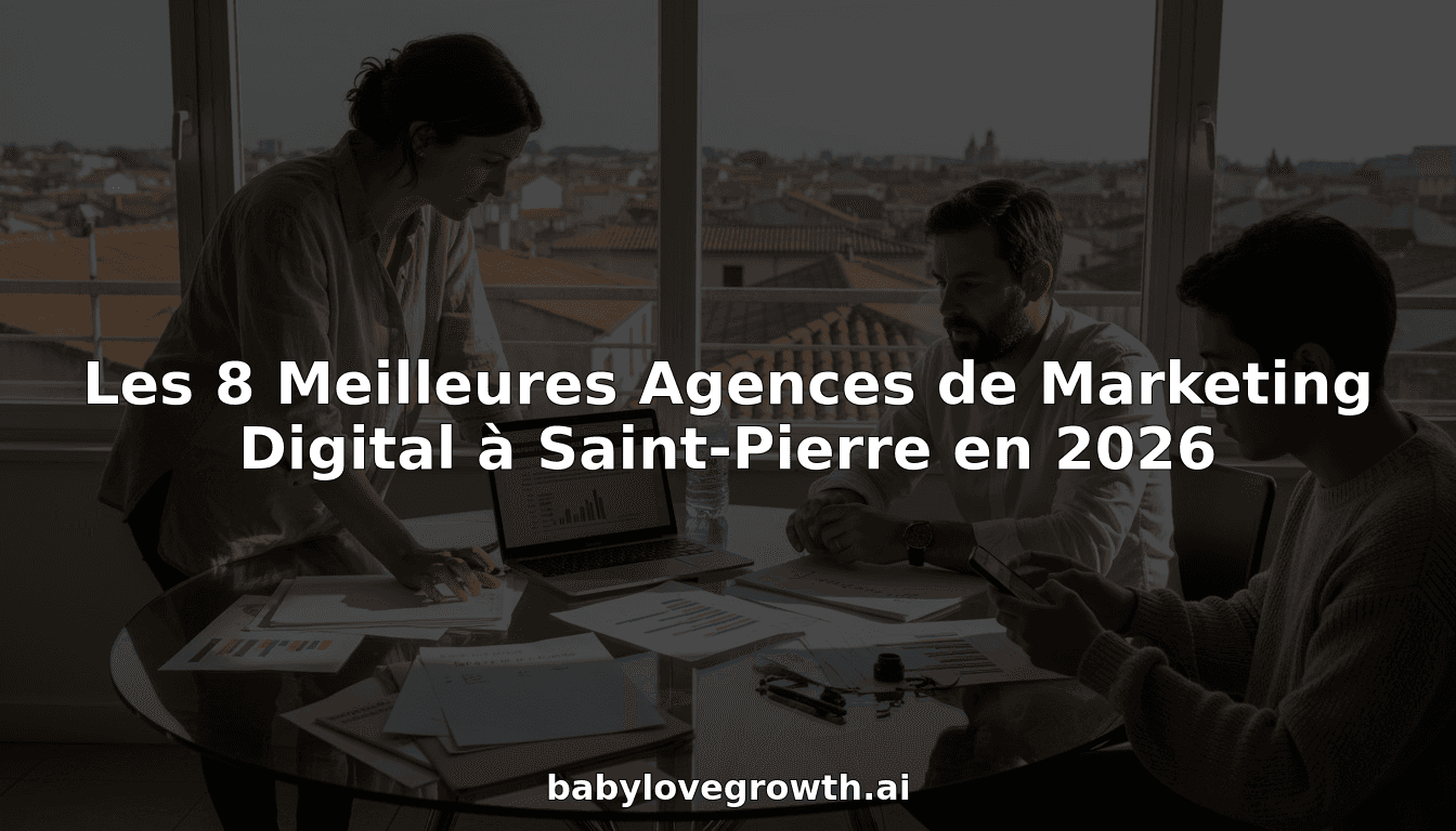 Les 8 Meilleures Agences de Marketing Digital à Saint-Pierre en 2026