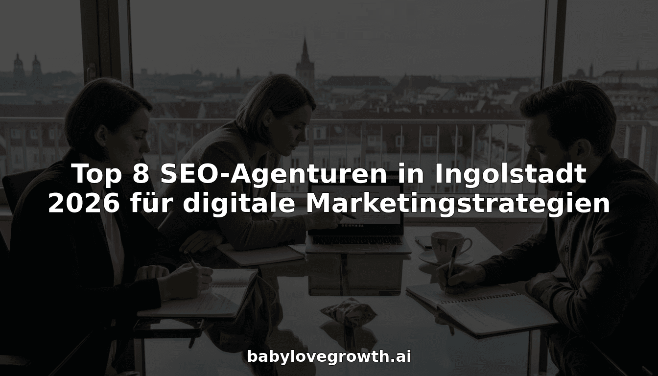 Top 8 SEO-Agenturen in Ingolstadt 2026 für digitale Marketingstrategien
