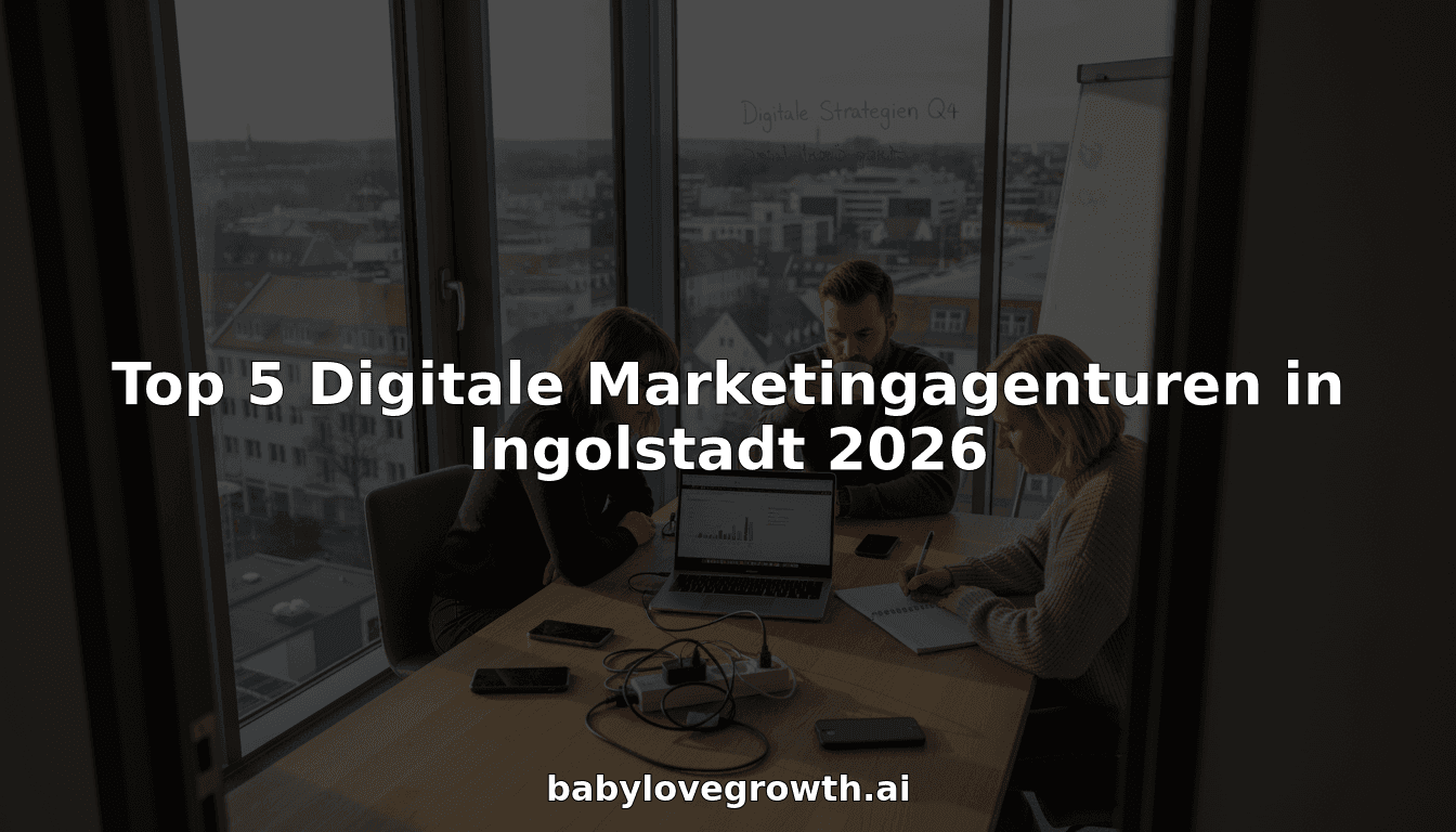 Top 5 Digitale Marketingagenturen in Ingolstadt 2026