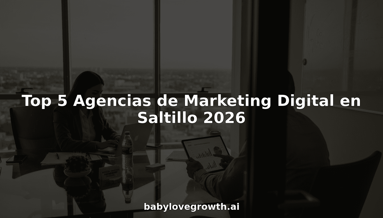 Top 5 Agencias de Marketing Digital en Saltillo 2026