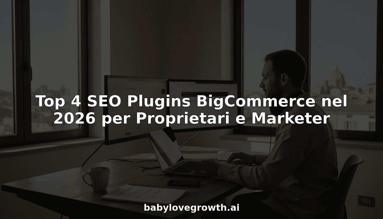 Top 4 SEO Plugins BigCommerce nel 2026 per Proprietari e Marketer