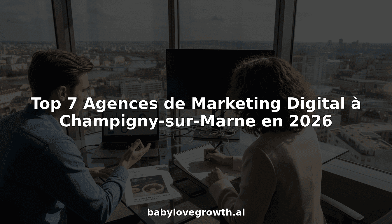 Top 7 Agences de Marketing Digital à Champigny-sur-Marne en 2026
