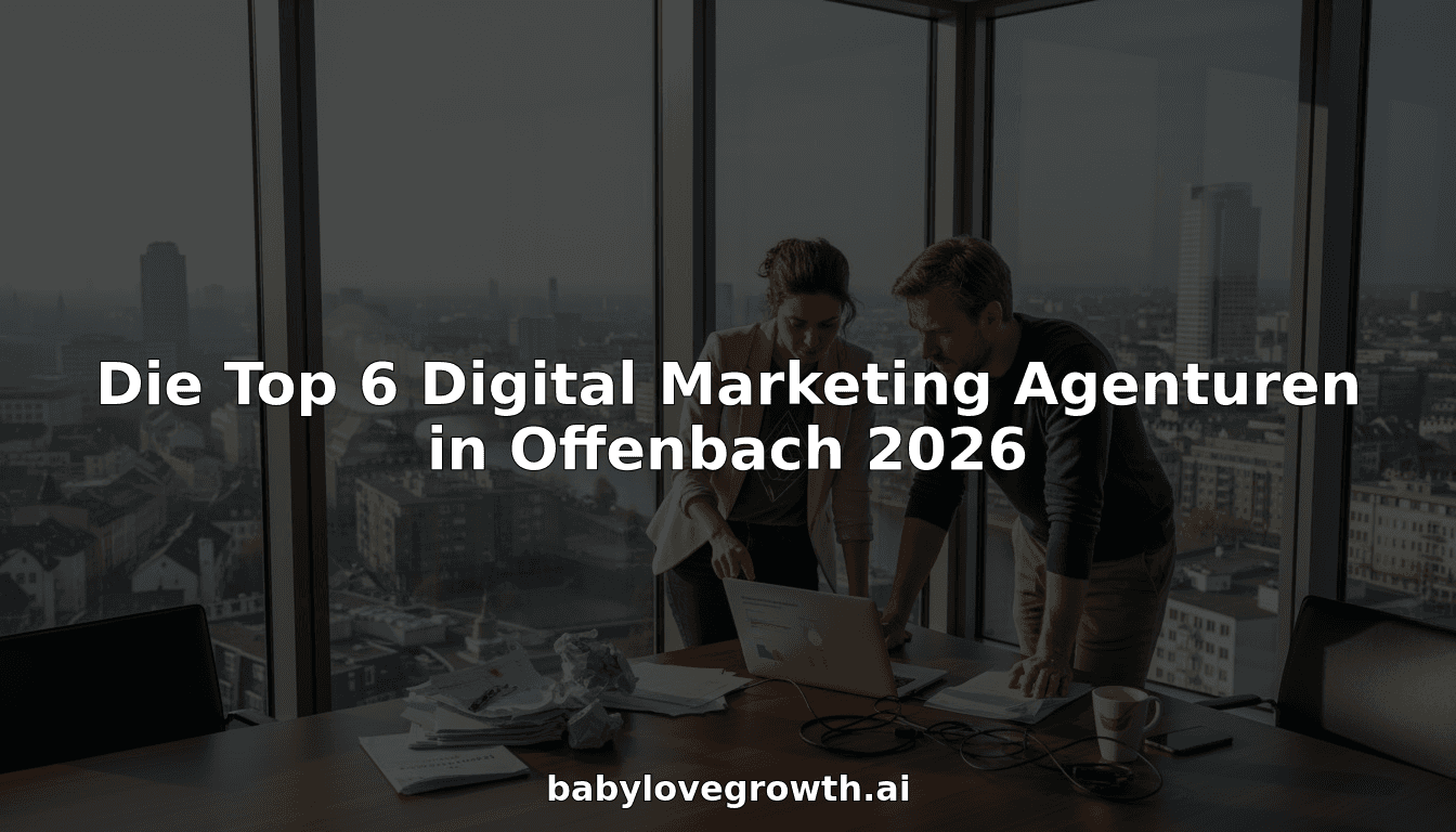 Die Top 6 Digital Marketing Agenturen in Offenbach 2026