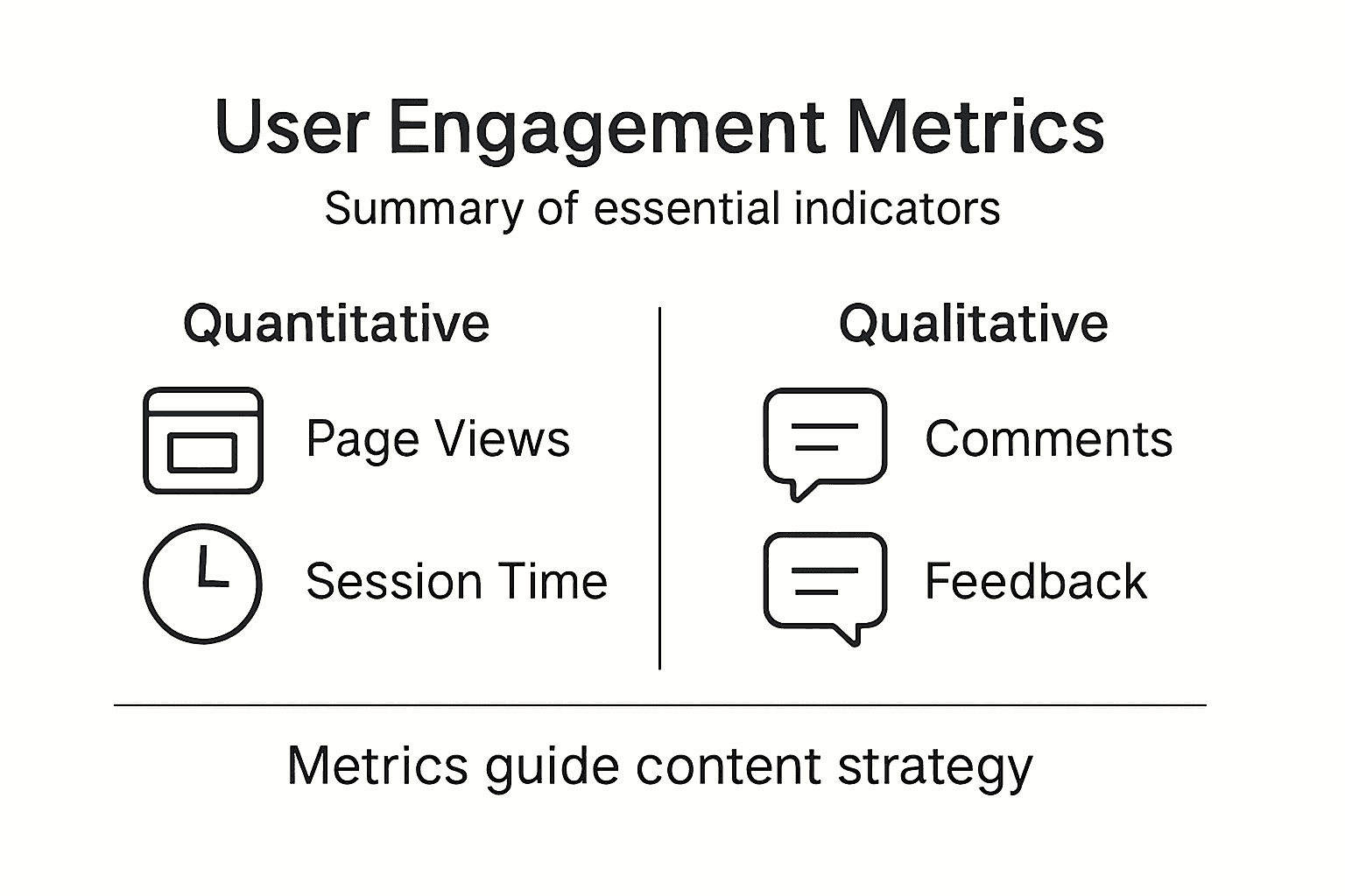 Infographic showing user engagement metrics