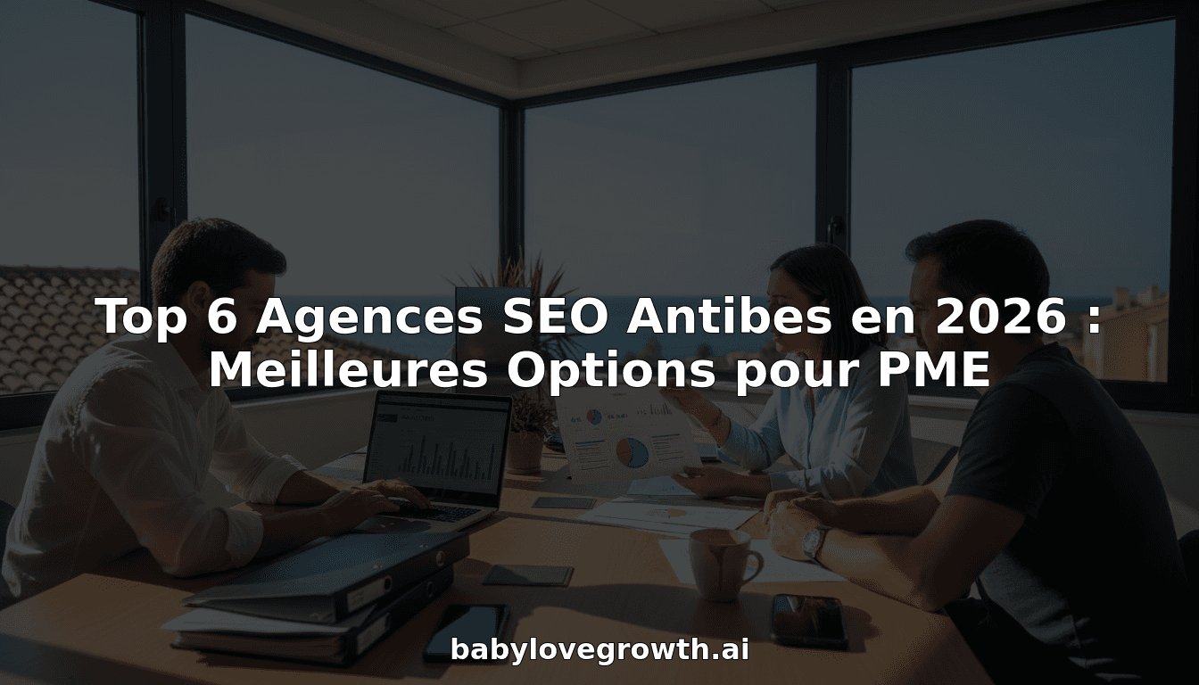 Top 6 Agences SEO Antibes en 2026 : Meilleures Options pour PME