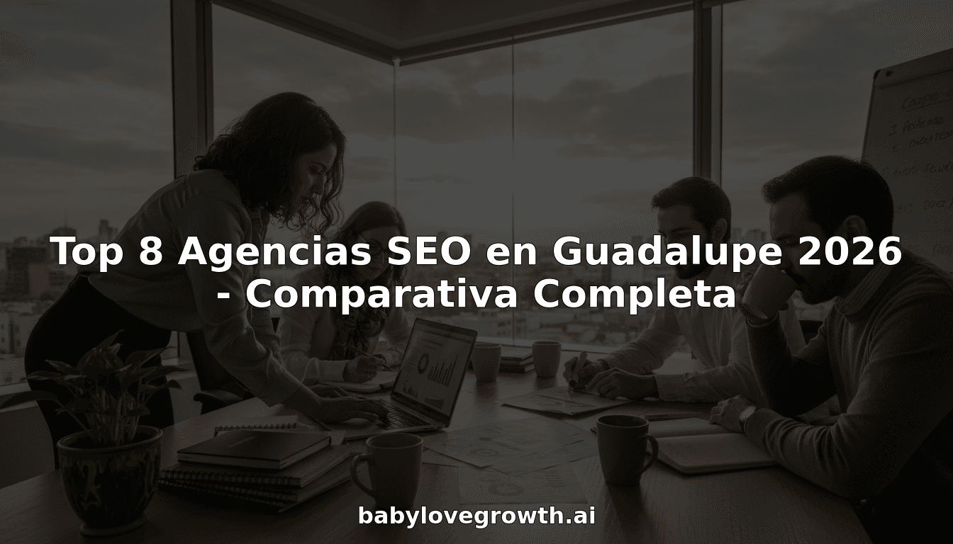 Top 8 Agencias SEO en Guadalupe 2026 - Comparativa Completa