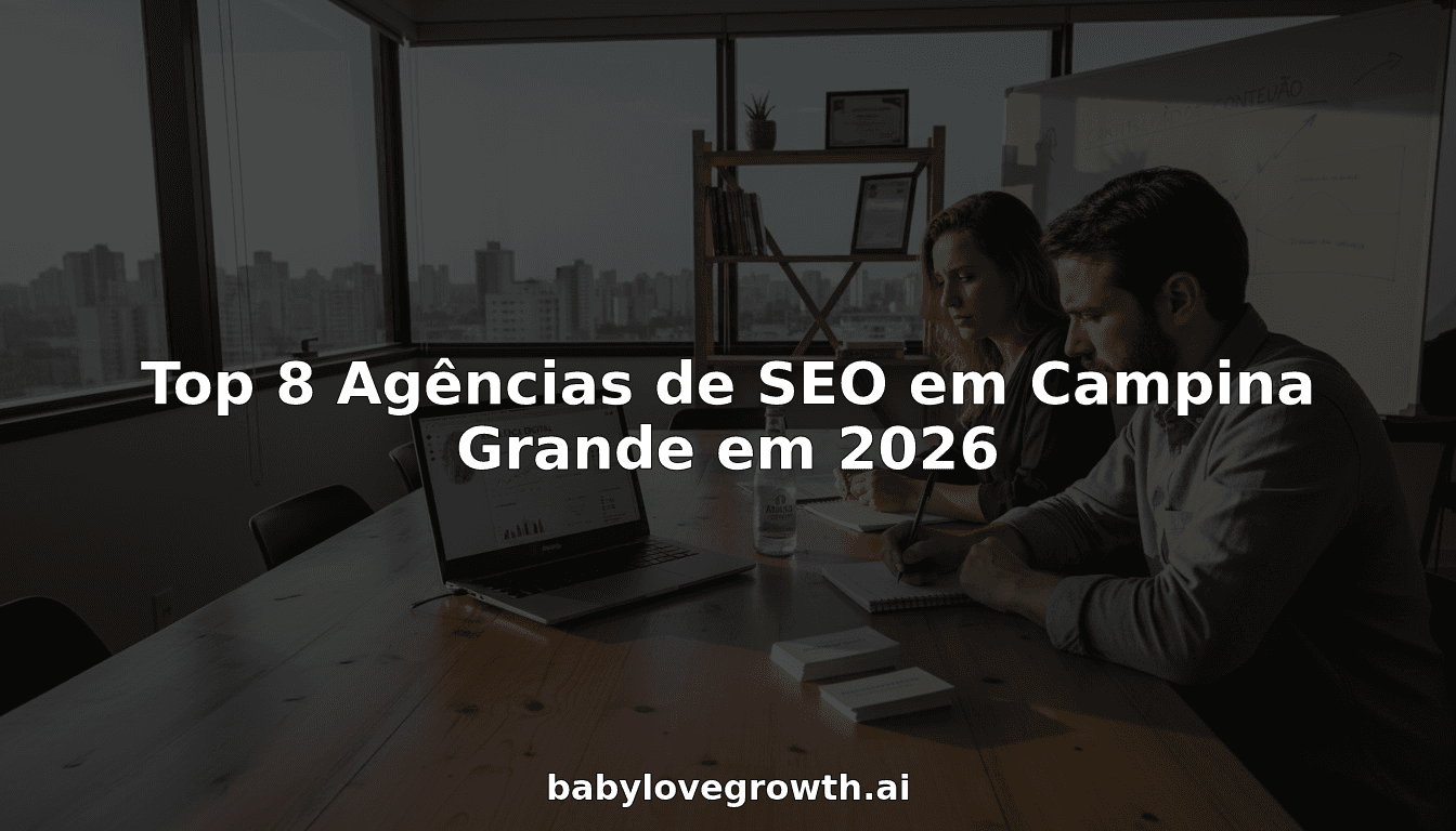 Top 8 Agências de SEO em Campina Grande em 2026