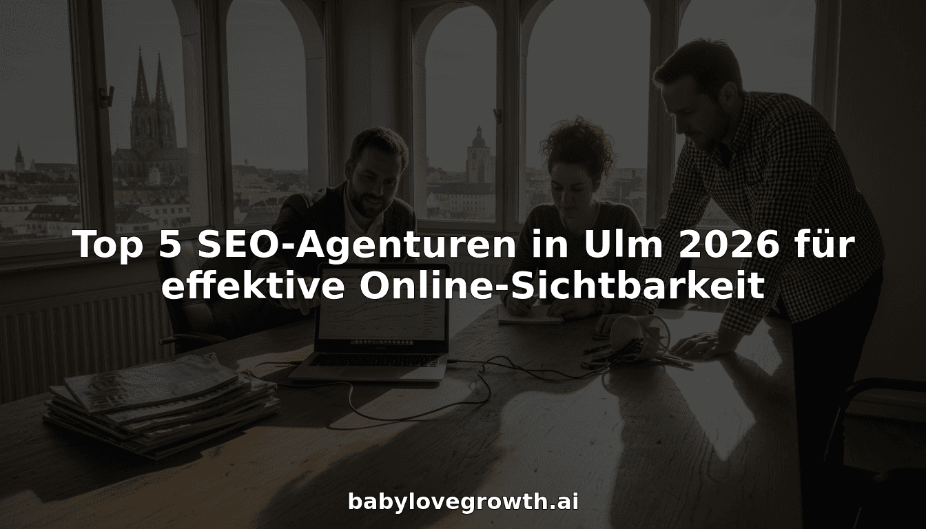 Top 5 SEO-Agenturen in Ulm 2026 für effektive Online-Sichtbarkeit