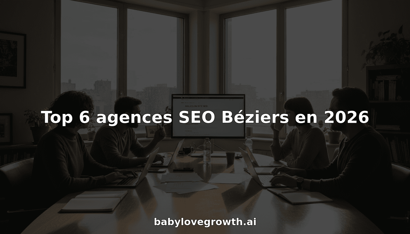 Top 6 agences SEO Béziers en 2026