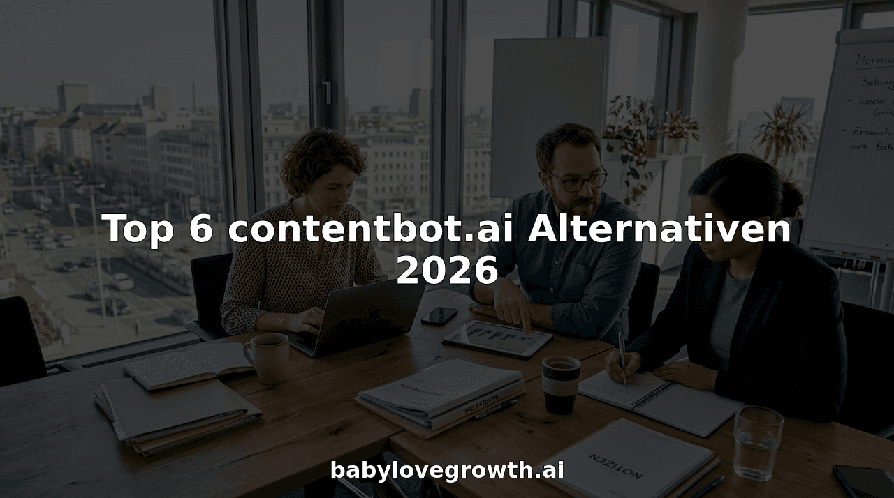 Das Team prüft verschiedene KI-Tools für die Content-Erstellung.