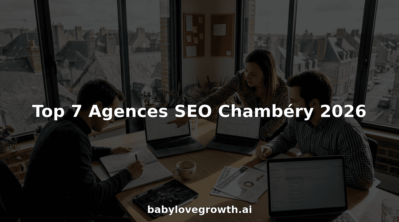 Top 7 Agences SEO Chambéry 2026