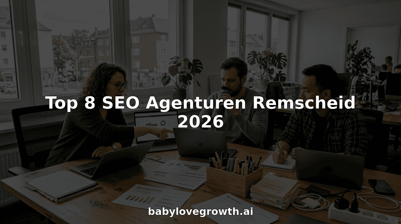 Top 8 SEO Agenturen Remscheid 2026