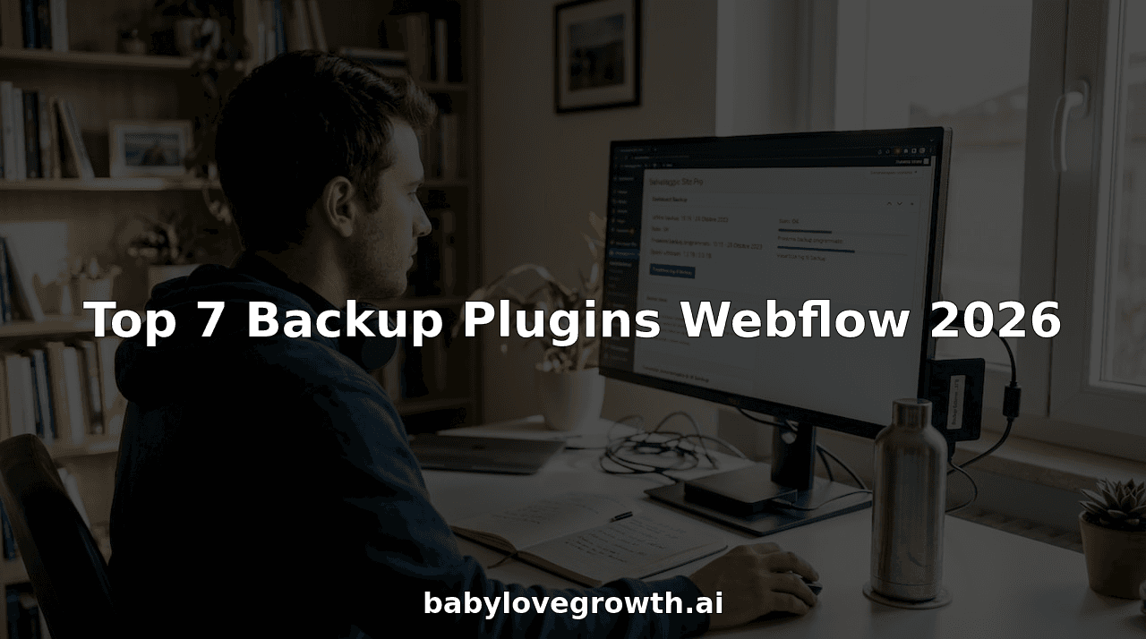 Top 7 Backup Plugins Webflow 2026