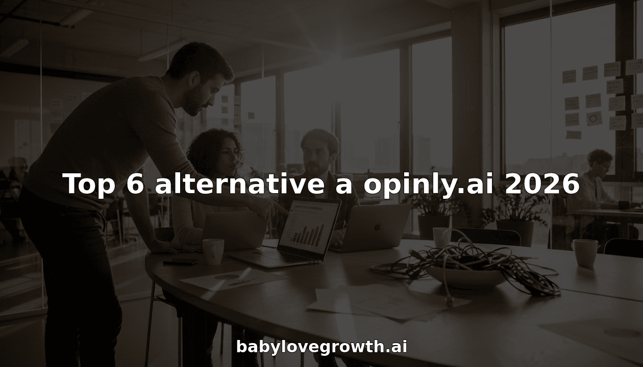 Top 6 alternative a opinly.ai 2026