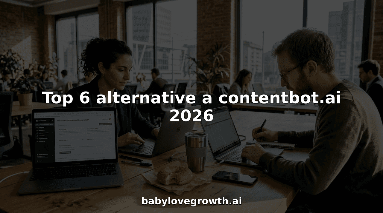Top 6 alternative a contentbot.ai 2026