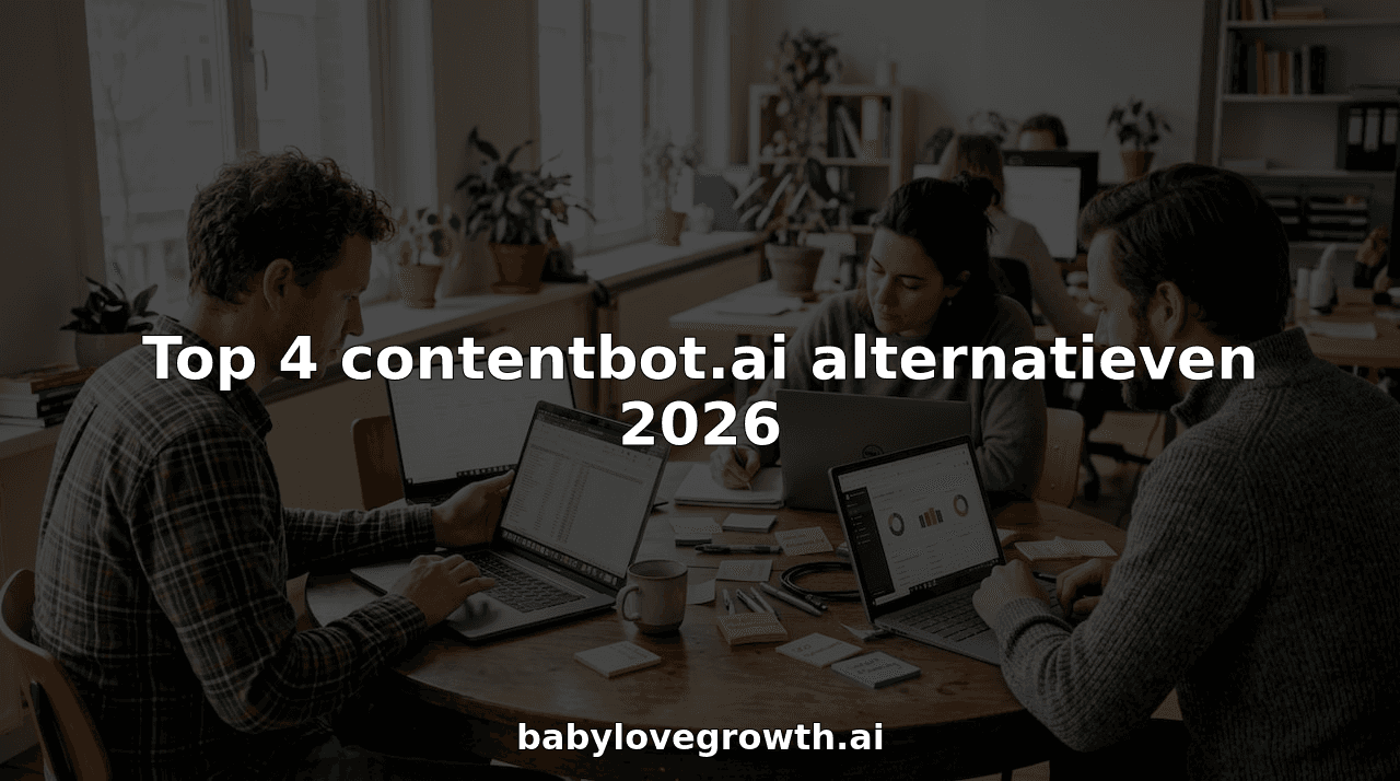 Top 4 contentbot.ai alternatieven 2026