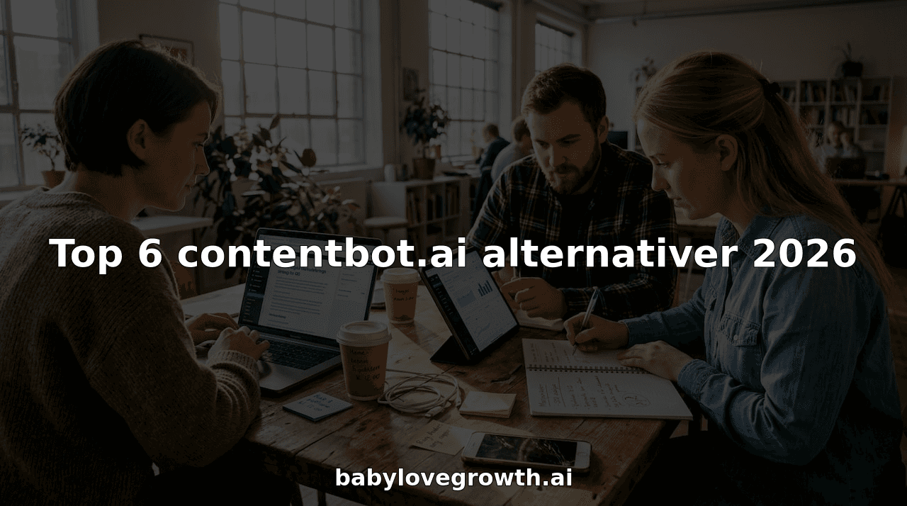 Top 6 contentbot.ai alternativer 2026