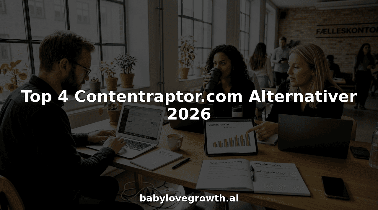 Top 4 Contentraptor.com Alternativer 2026