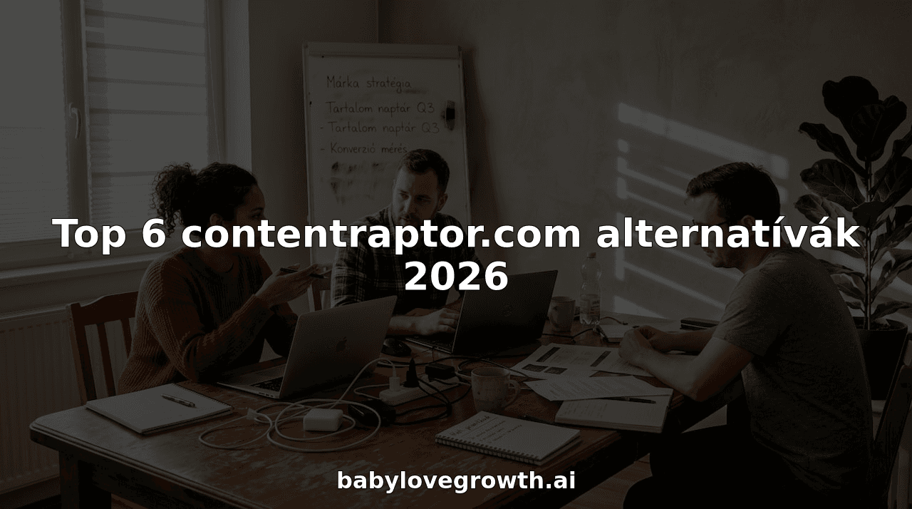 Top 6 contentraptor.com alternatívák 2026
