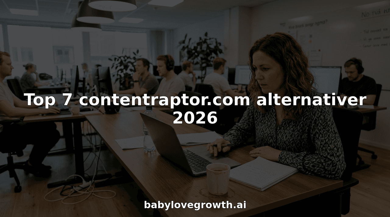 Top 7 contentraptor.com alternativer 2026