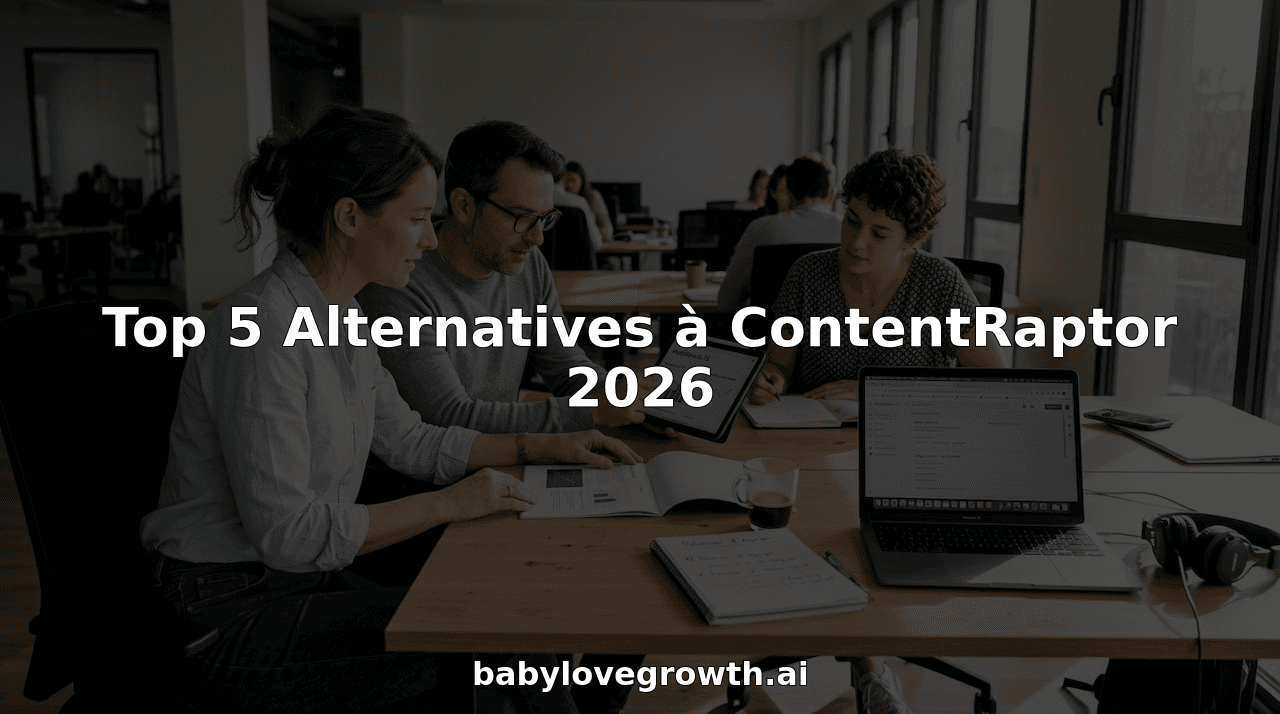 Top 5 Alternatives à ContentRaptor 2026