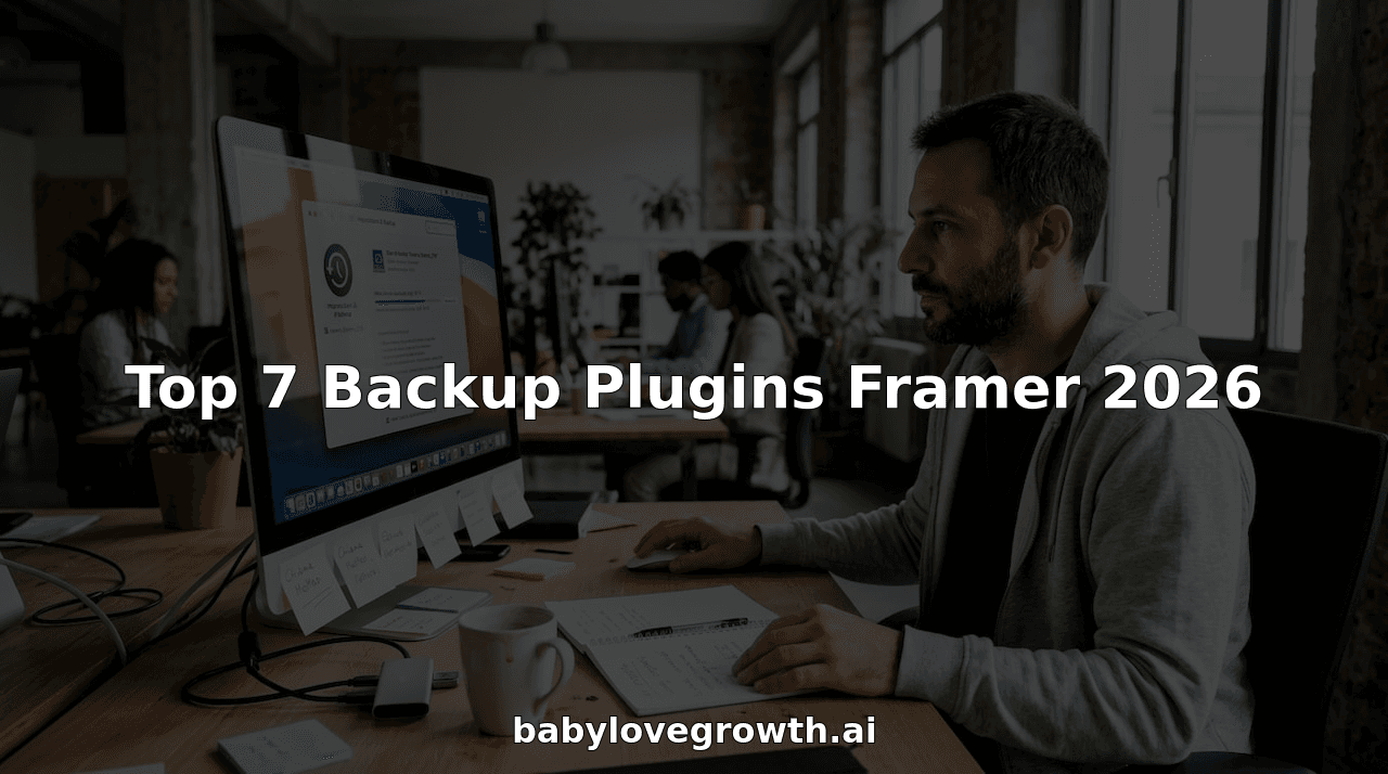 Top 7 Backup Plugins Framer 2026