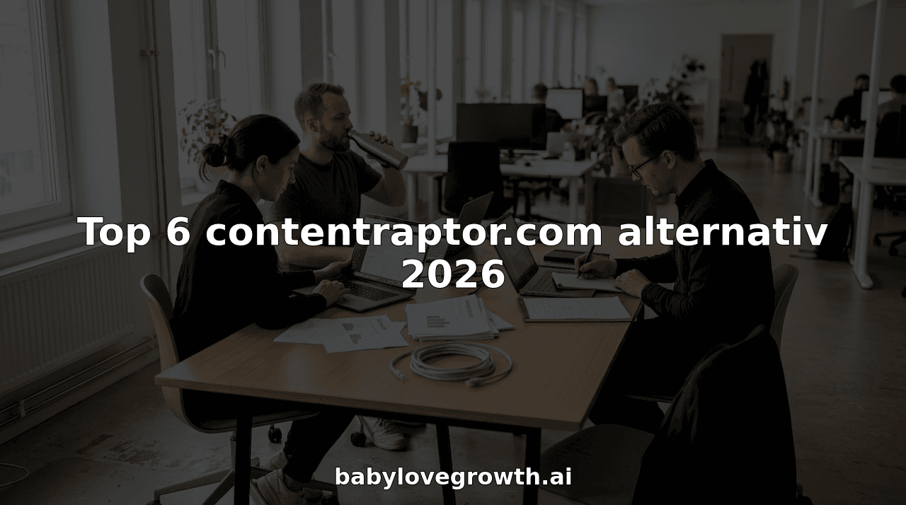 Top 6 contentraptor.com alternativ 2026