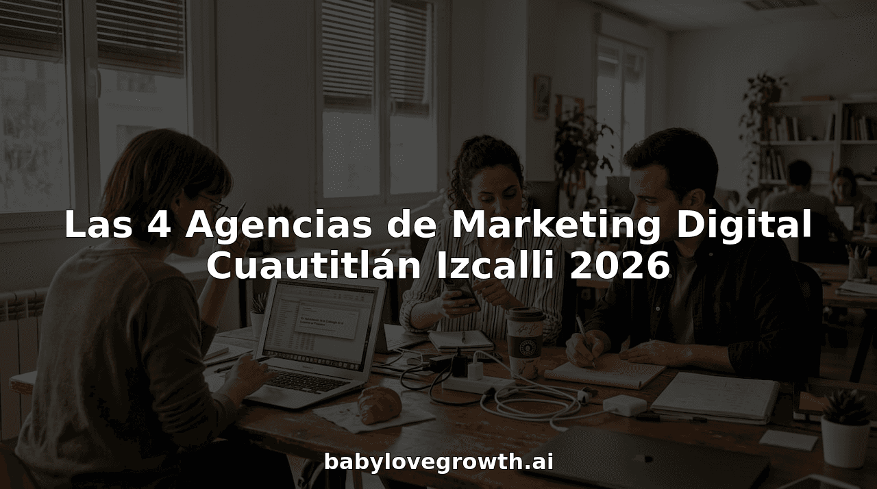 Las 4 Agencias de Marketing Digital Cuautitlán Izcalli 2026