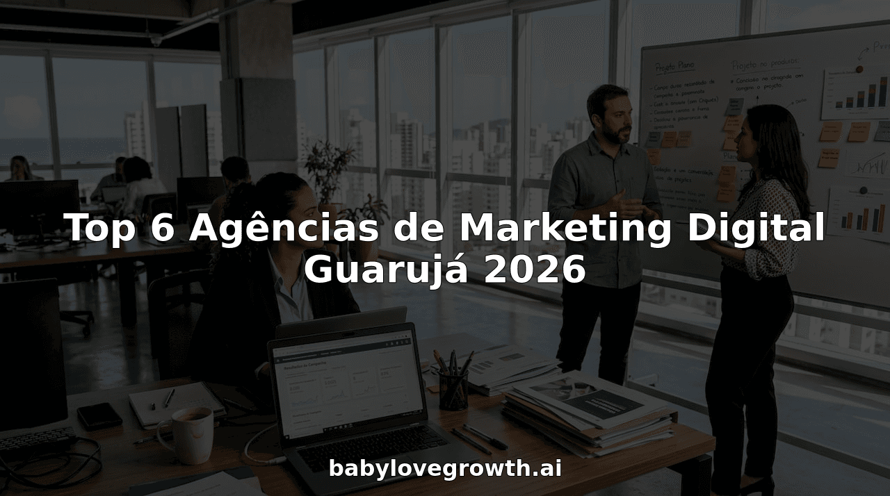 Top 6 Agências de Marketing Digital Guarujá 2026