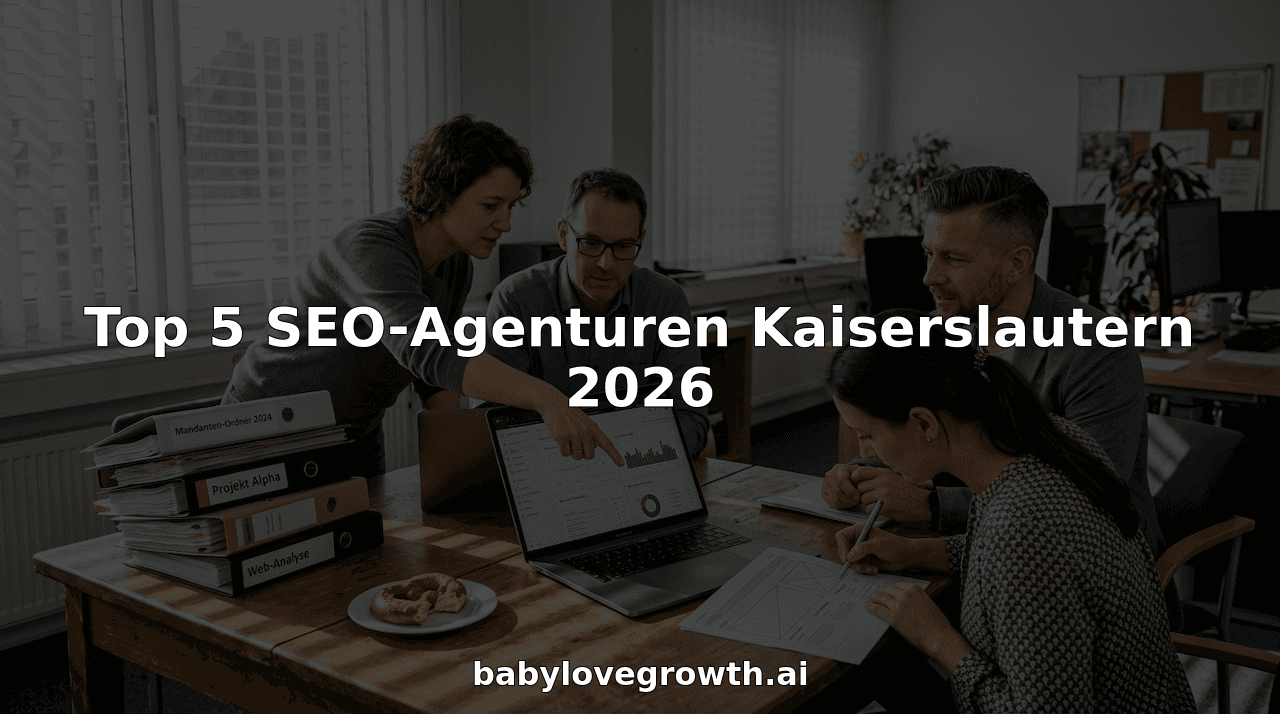 Top 5 SEO-Agenturen Kaiserslautern 2026