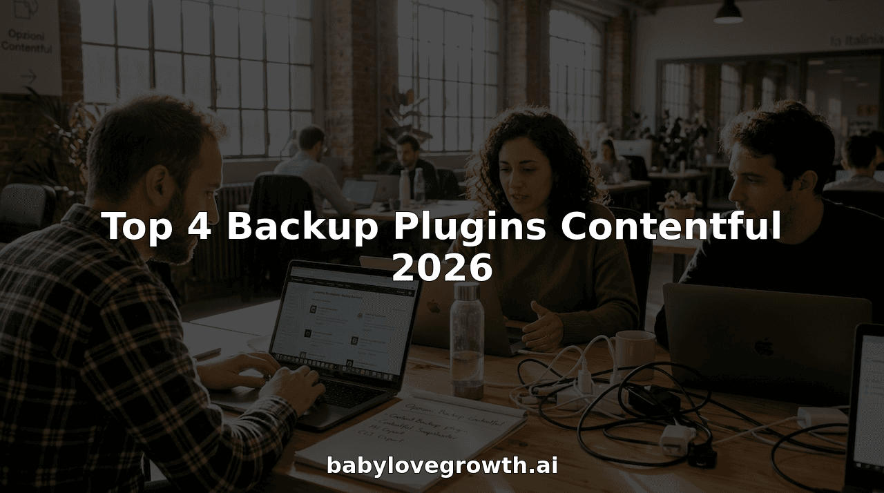 Top 4 Backup Plugins Contentful 2026