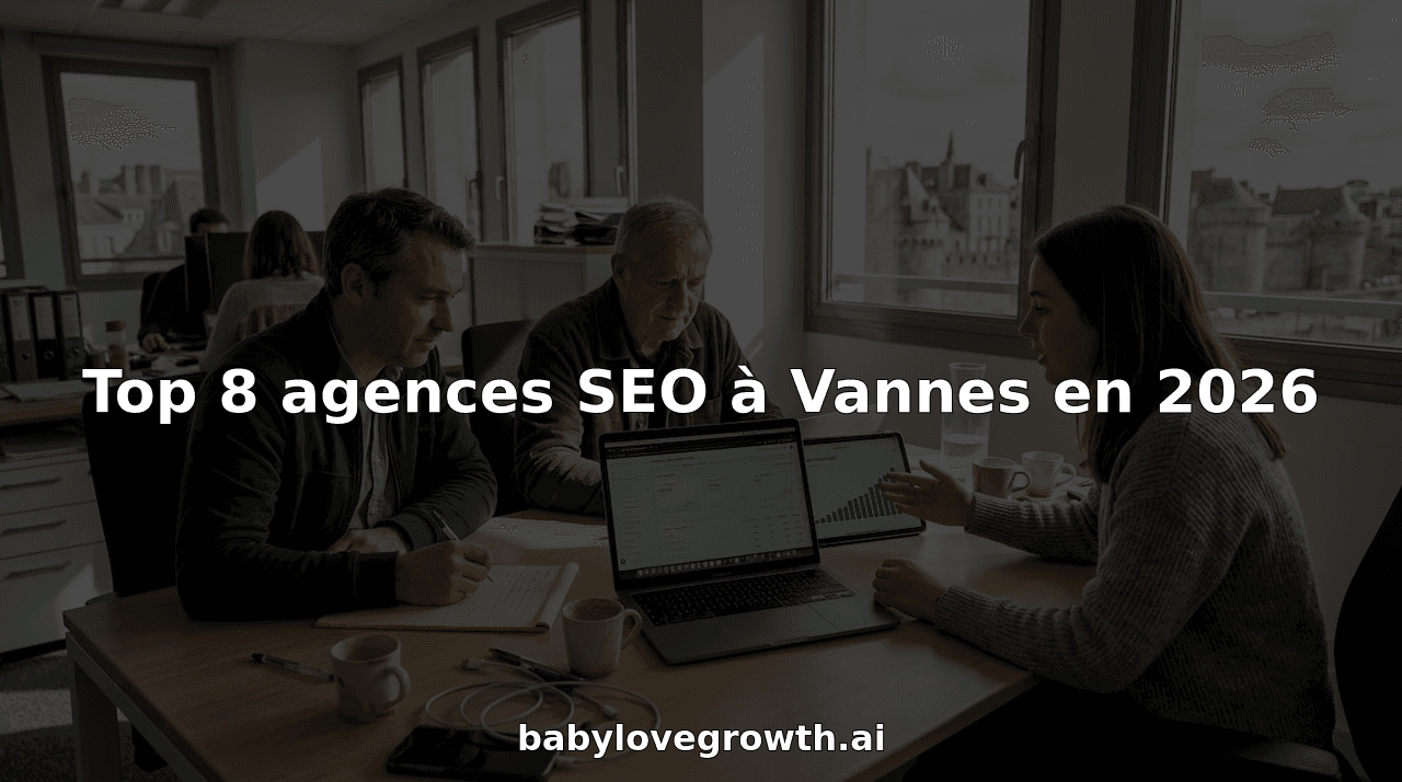 Top 8 agences SEO à Vannes en 2026