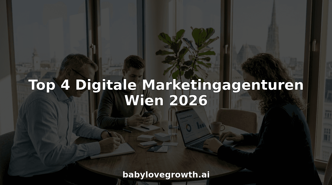 Top 4 Digitale Marketingagenturen Wien 2026
